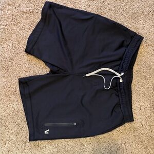 Vuori Men's Navy Athletic Shorts